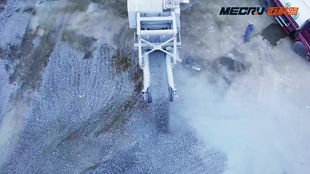 移動破碎篩分設(shè)備,邁科路建筑廢料處理移動破碎站