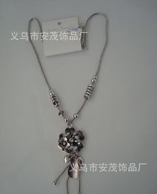 合金時尚項鏈批發(fā)指南 源頭廠家直銷，歐美風尚貿易新機遇